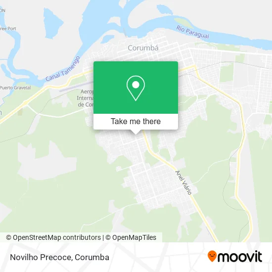 Novilho Precoce map