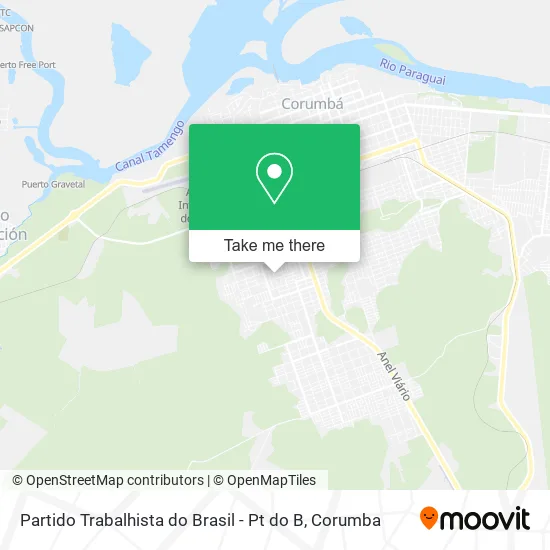 Partido Trabalhista do Brasil - Pt do B map