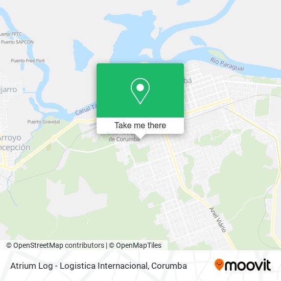 Atrium Log - Logistica Internacional map