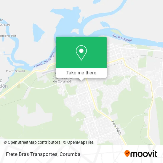 Frete Bras Transportes map