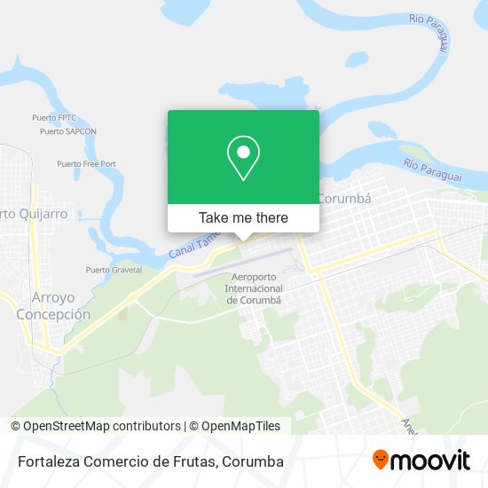 Fortaleza Comercio de Frutas map