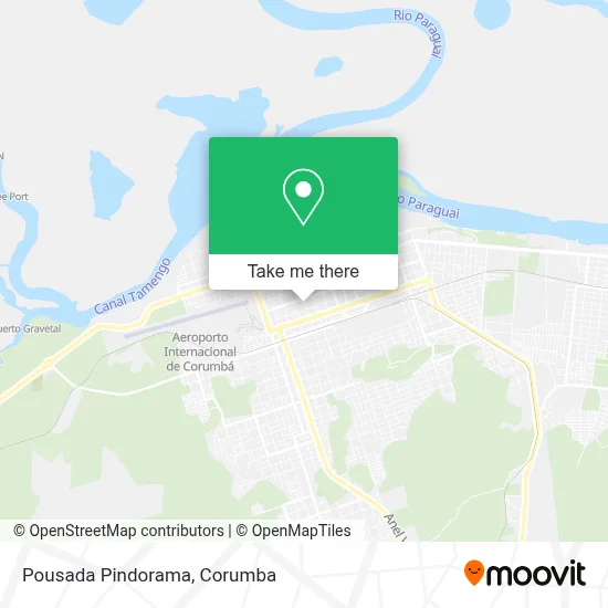 Pousada Pindorama map