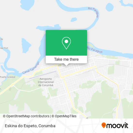 Eskina do Espeto map