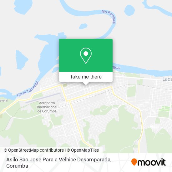 Asilo Sao Jose Para a Velhice Desamparada map