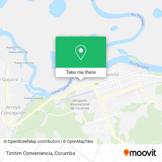 Timtim Conveniencia map