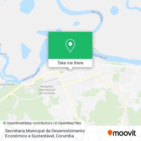 Secretaria Municipal de Desenvolvimento Econômico e Sustentável map