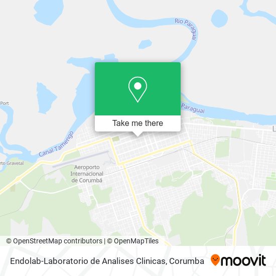 Mapa Endolab-Laboratorio de Analises Clinicas