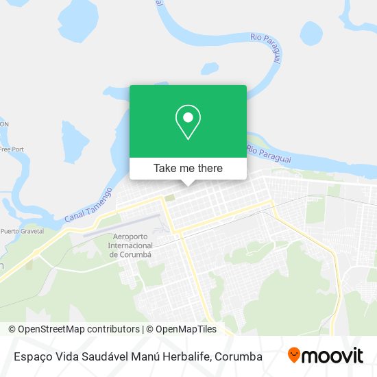 Espaço Vida Saudável Manú Herbalife map