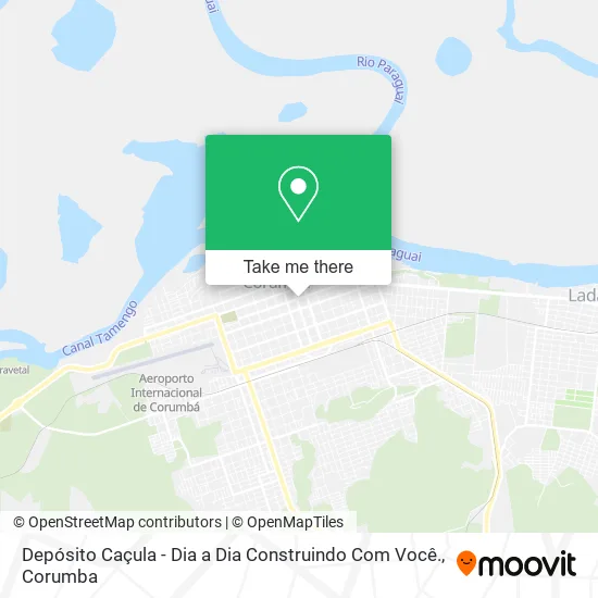 Depósito Caçula - Dia a Dia Construindo Com Você. map