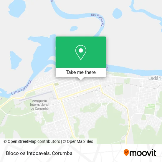 Bloco os Intocaveis map