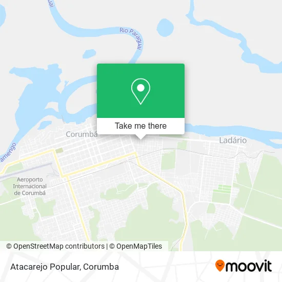 Atacarejo Popular map