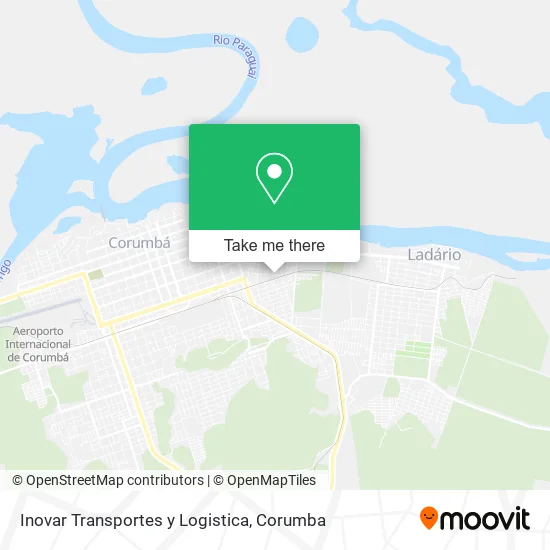 Inovar Transportes y Logistica map