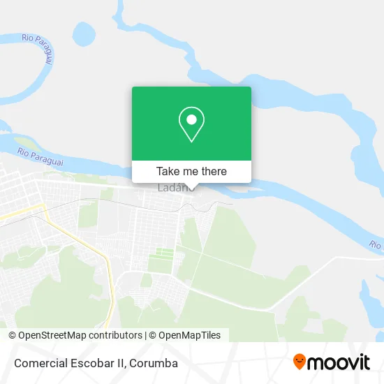 Comercial Escobar II map