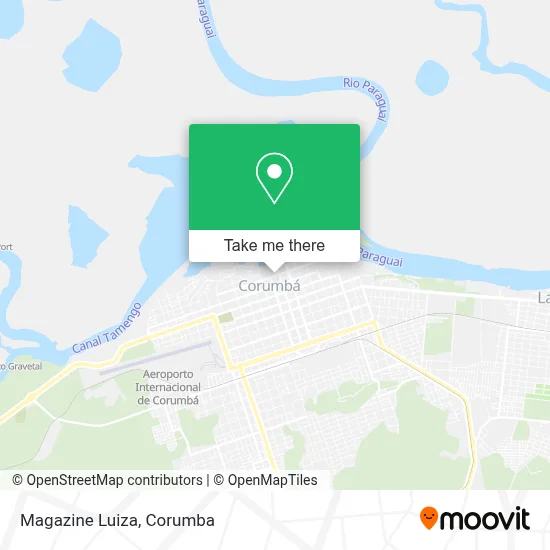 Magazine Luiza map