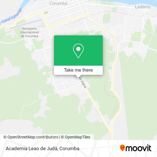 Academia Leao de Judá map