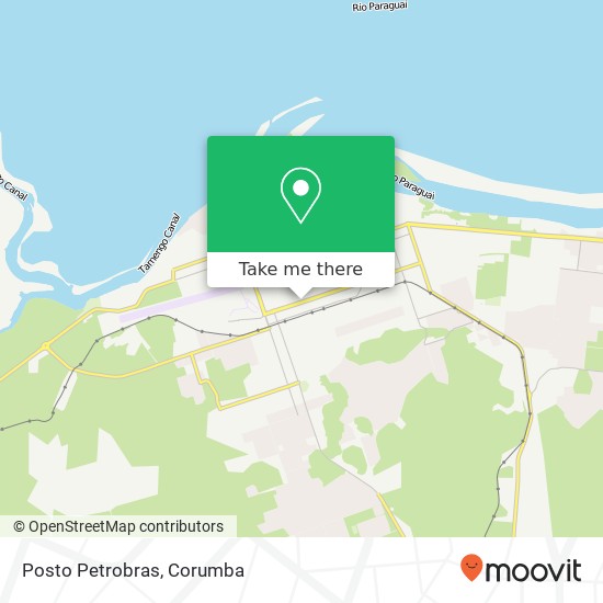 Posto Petrobras map