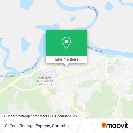 Ct Tech Recarga Express map