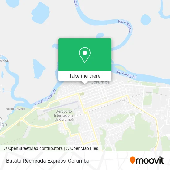 Batata Recheada Express map