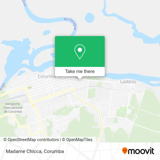 Madame Chicca map