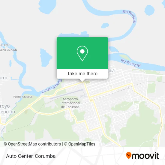 Auto Center map