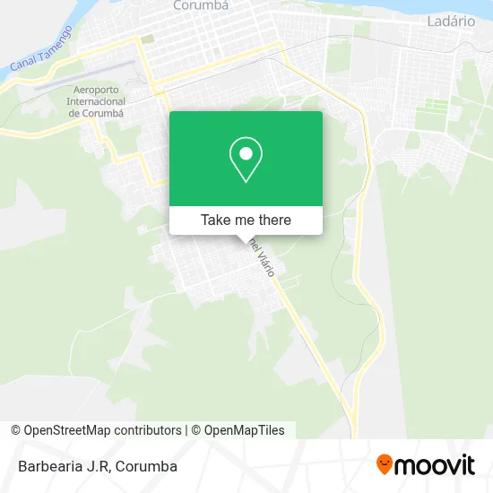 Barbearia J.R map