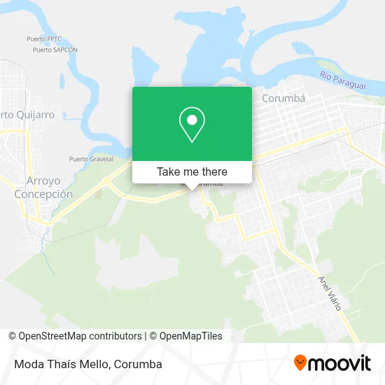 Moda Thaís Mello map