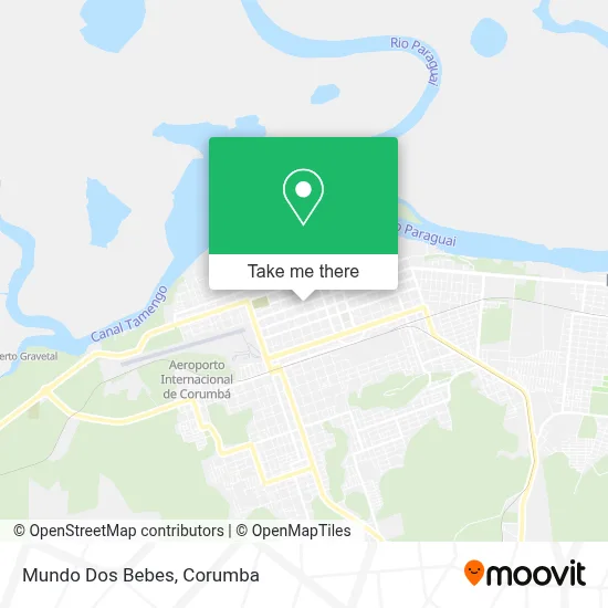 Mundo Dos Bebes map