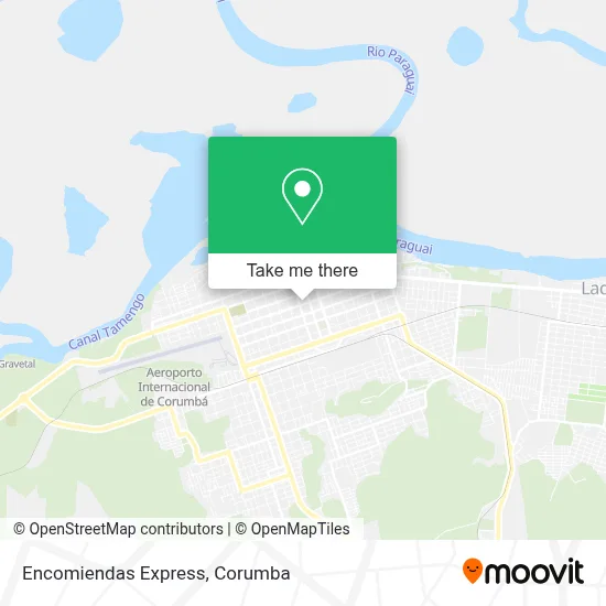 Encomiendas Express map