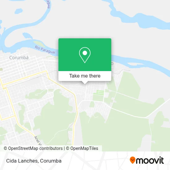 Cida Lanches map
