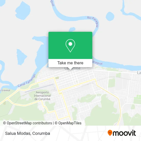Salua Modas map