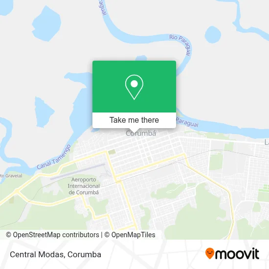 Central Modas map