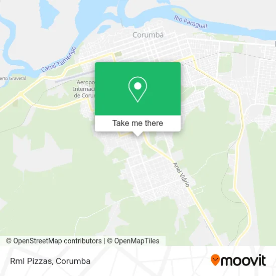 Rml Pizzas map