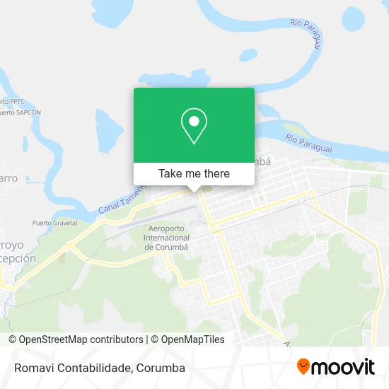 Romavi Contabilidade map