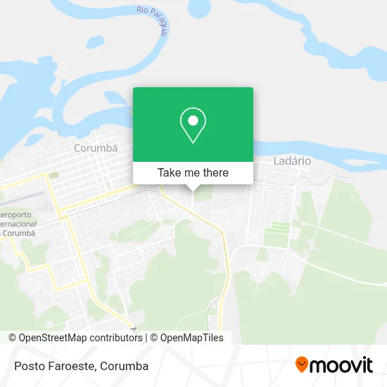 Posto Faroeste map