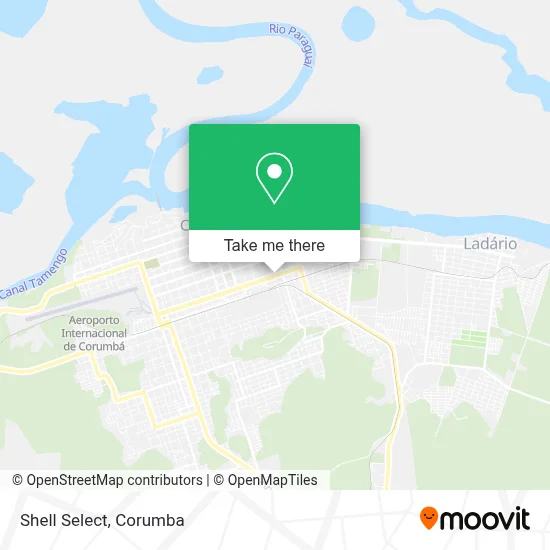 Shell Select map