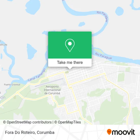 Fora Do Roteiro map