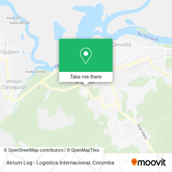 Atrium Log - Logistica Internacional map