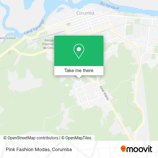 Pink Fashion Modas map