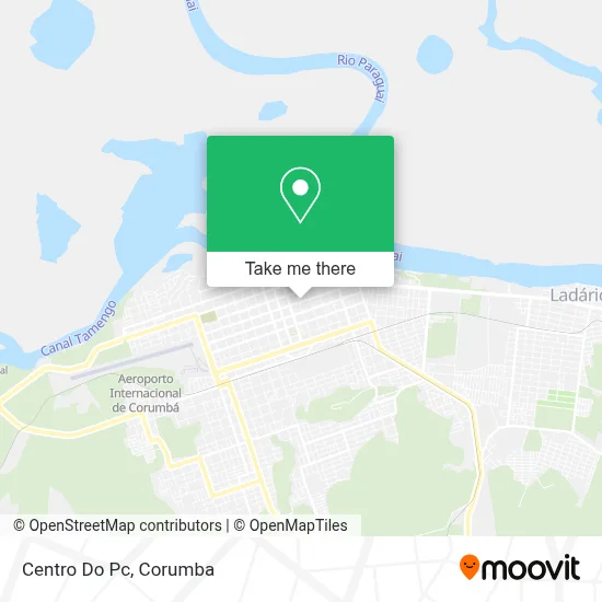 Centro Do Pc map