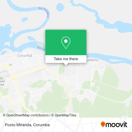Posto Miranda map