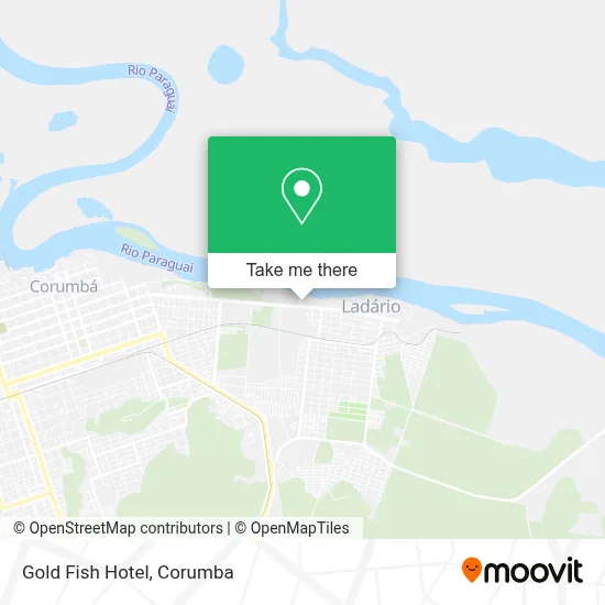 Gold Fish Hotel map