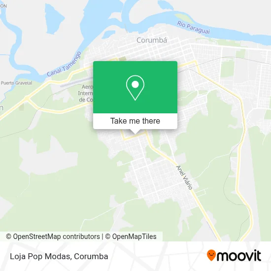 Loja Pop Modas map