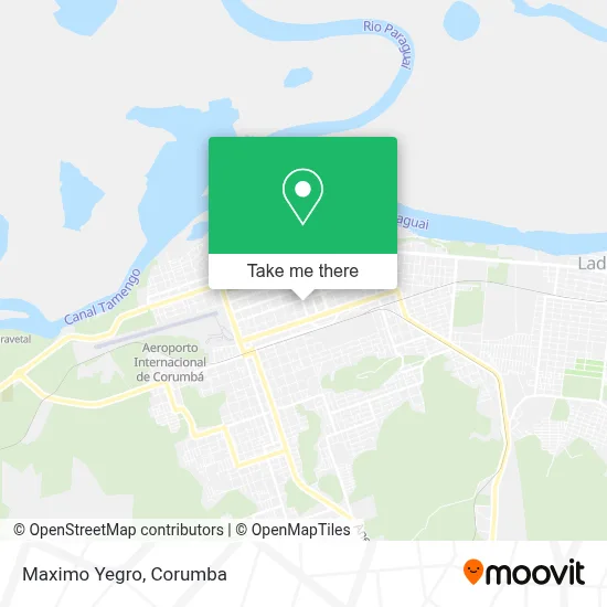 Maximo Yegro map