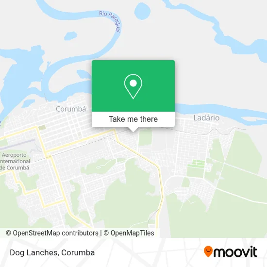 Dog Lanches map