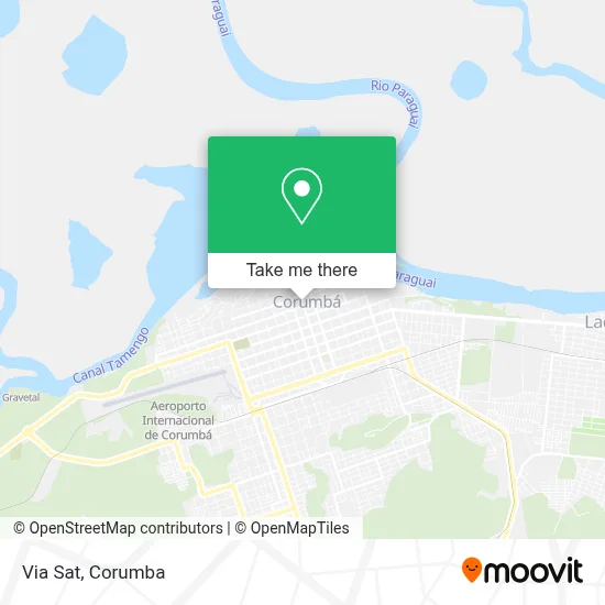 Via Sat map