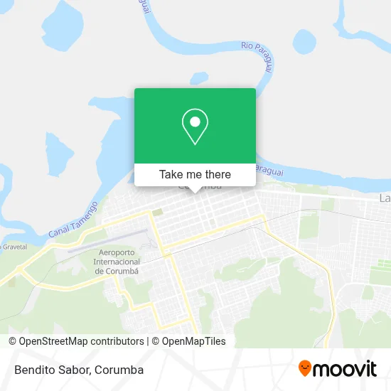 Bendito Sabor map