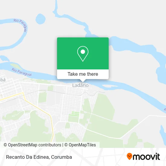 Recanto Da Edinea map