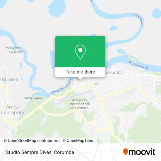 Studio Sempre Divas map