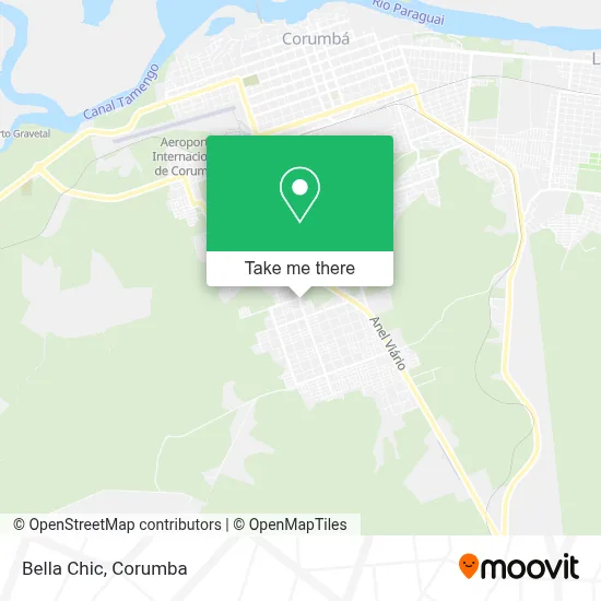 Bella Chic map