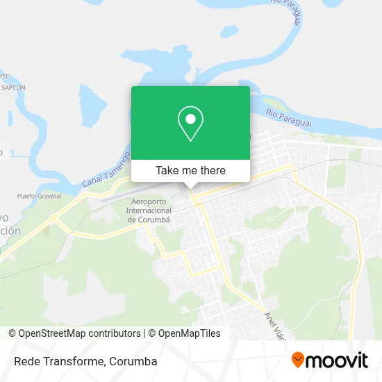 Rede Transforme map